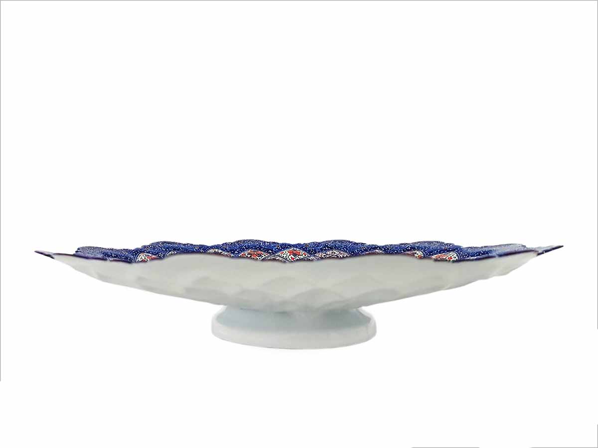 Persian Enamel Decorative Plate - 20 cm - Oriental Garden - Image 4