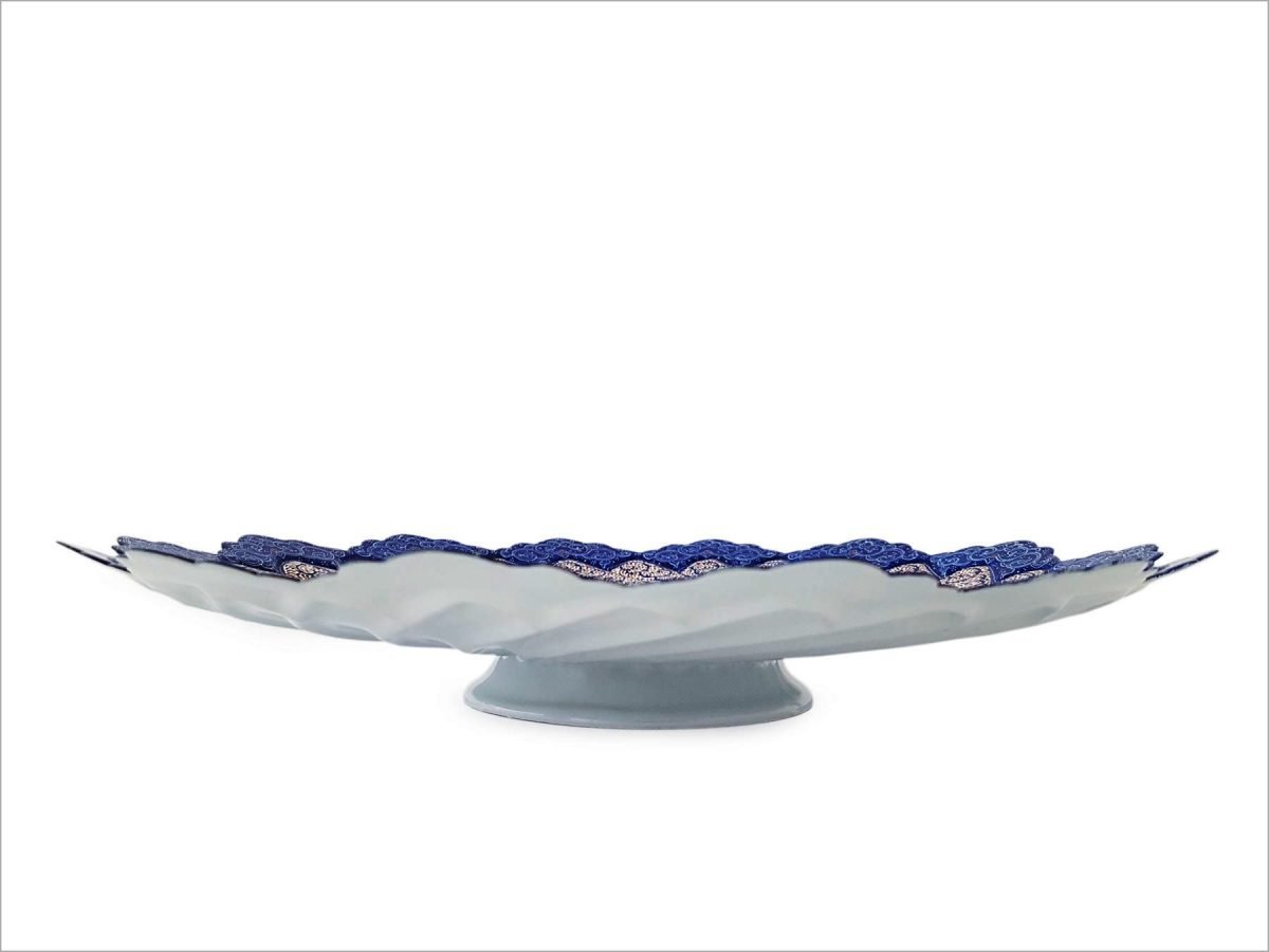 Persian Enamel (Minakari) Decorative Plate Copper