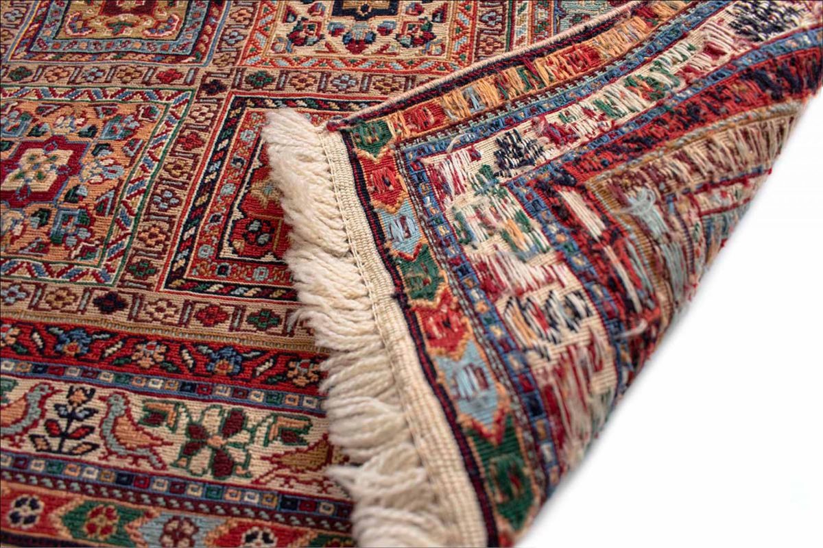Persian Rug Geometric Pattern