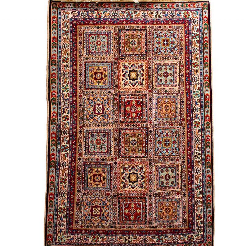 Persian Rug Geometric Pattern