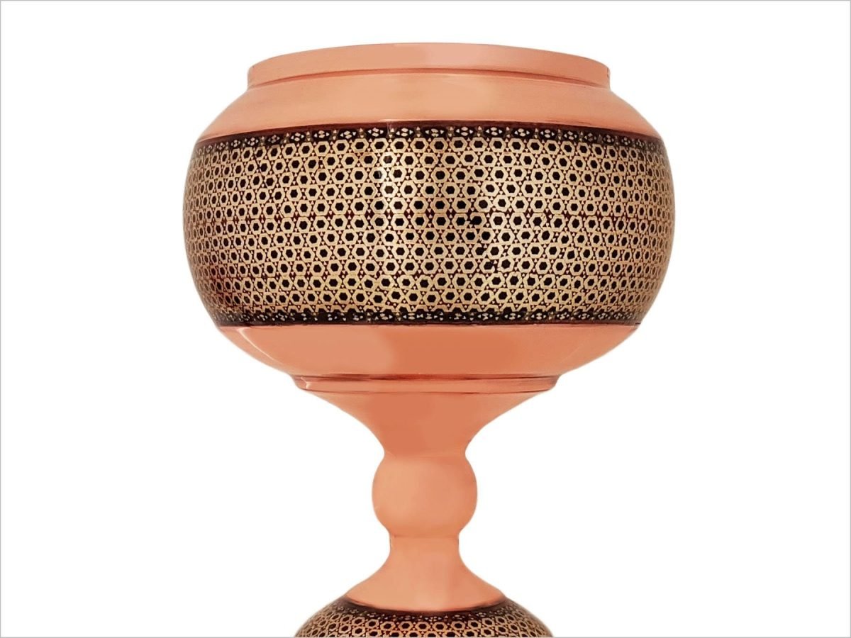 Persian Marquetry Candy Jar - Medium - Image 2