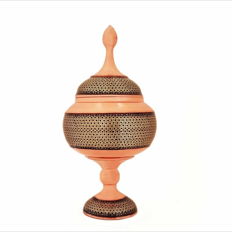 Persian Marquetry Candy Jar - Medium