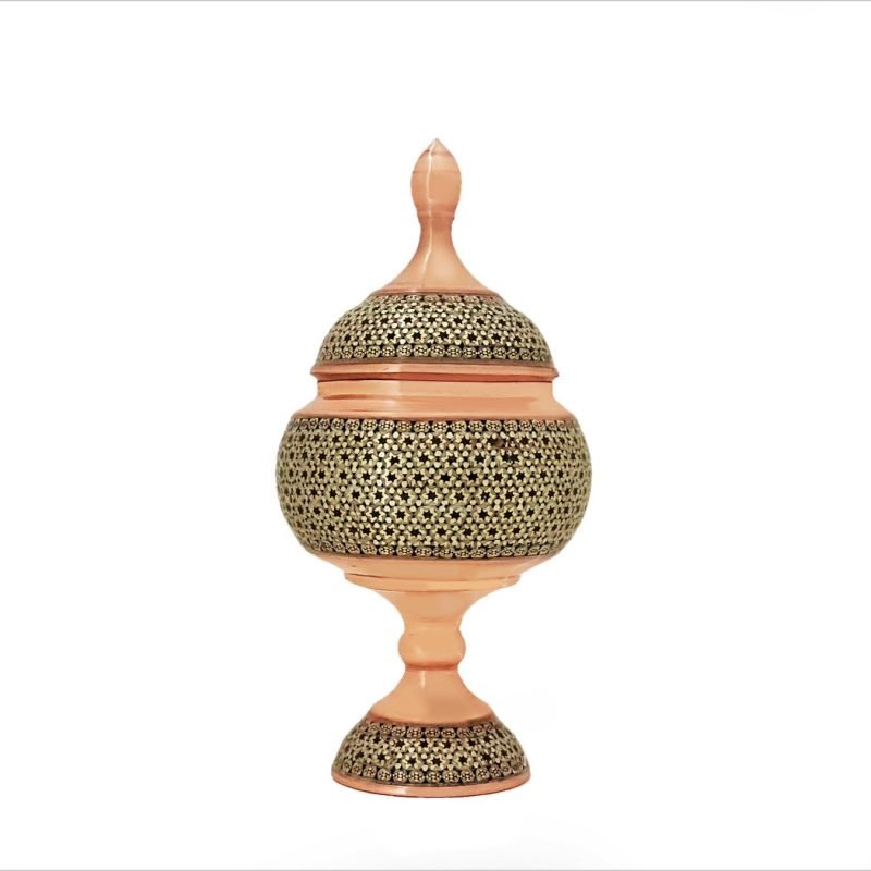 Persian Marquetry Candy Jar - Small