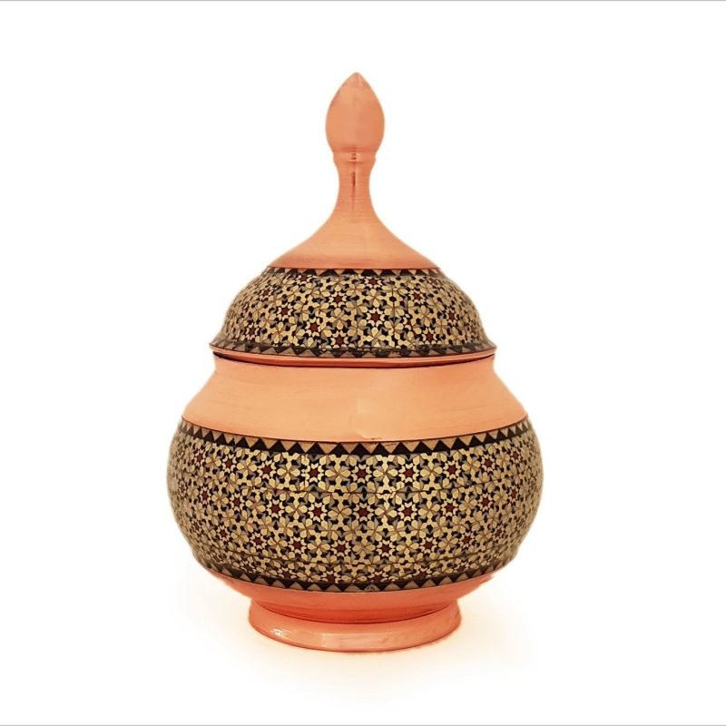 Persian Marquetry Candy Jar - X Small