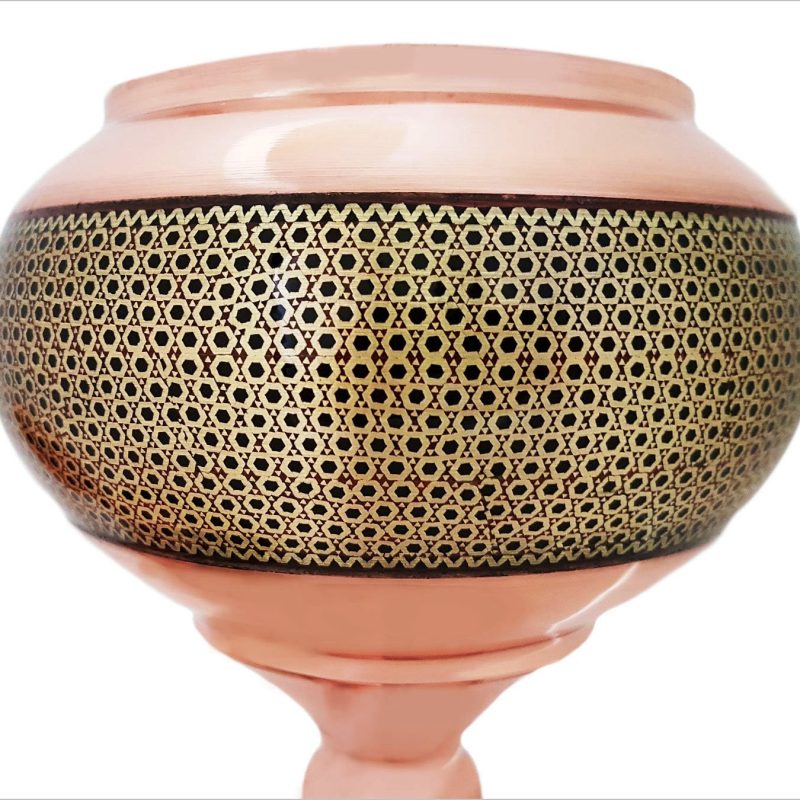 Alternative view of Persian Marquetry Candy Jar - Large