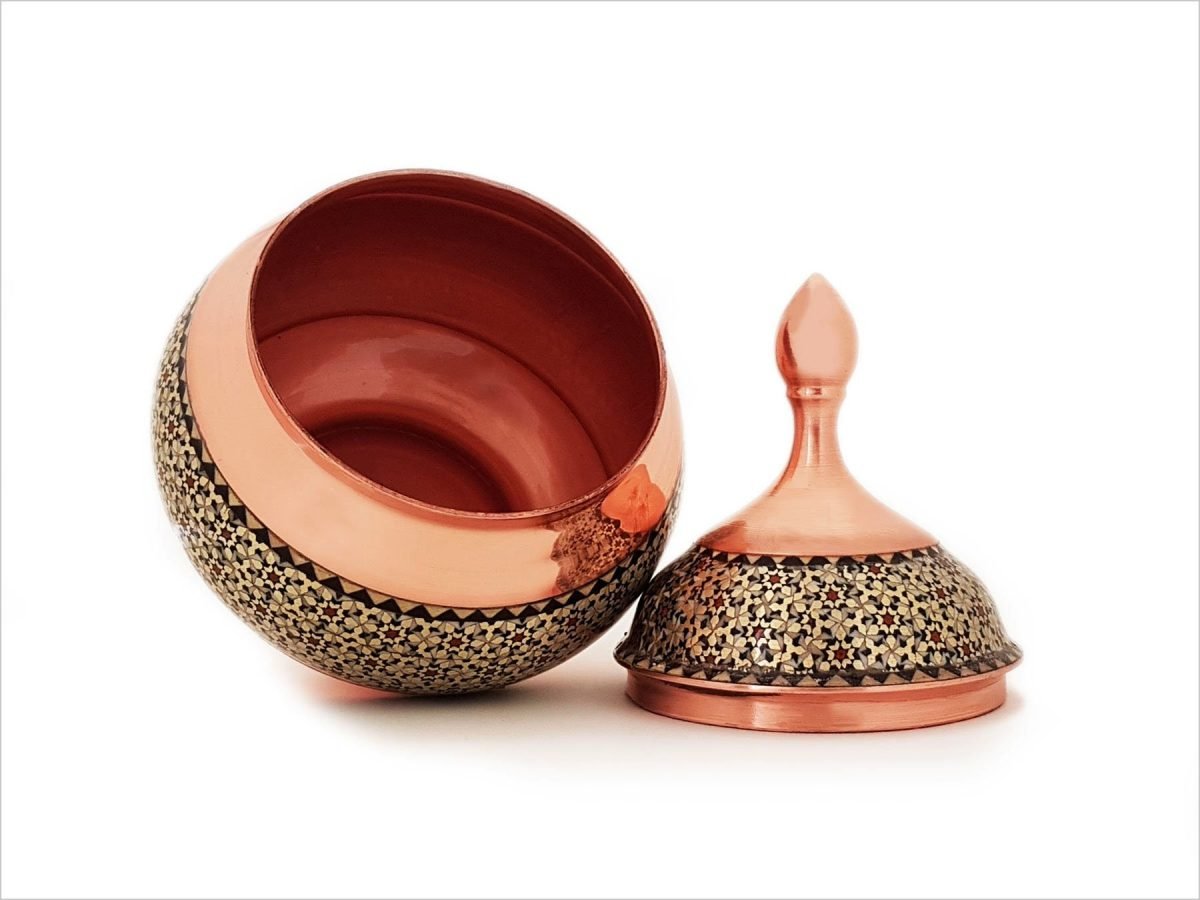 Persian Marquetry Candy Jar - X Small - Image 5