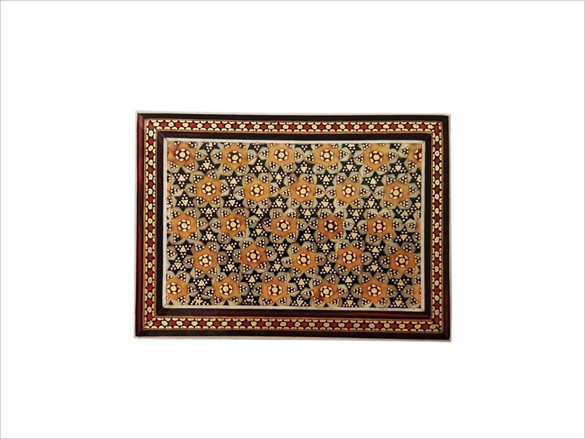 Persian Marquetry ( Khatam ) Deck Of Cards Box
