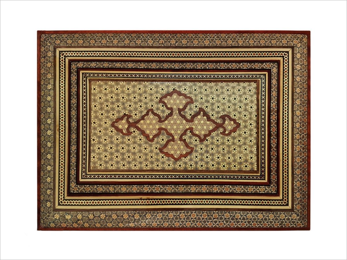 Exquisite Persian Marqetry ( Khatam ) - Holy Koran Box