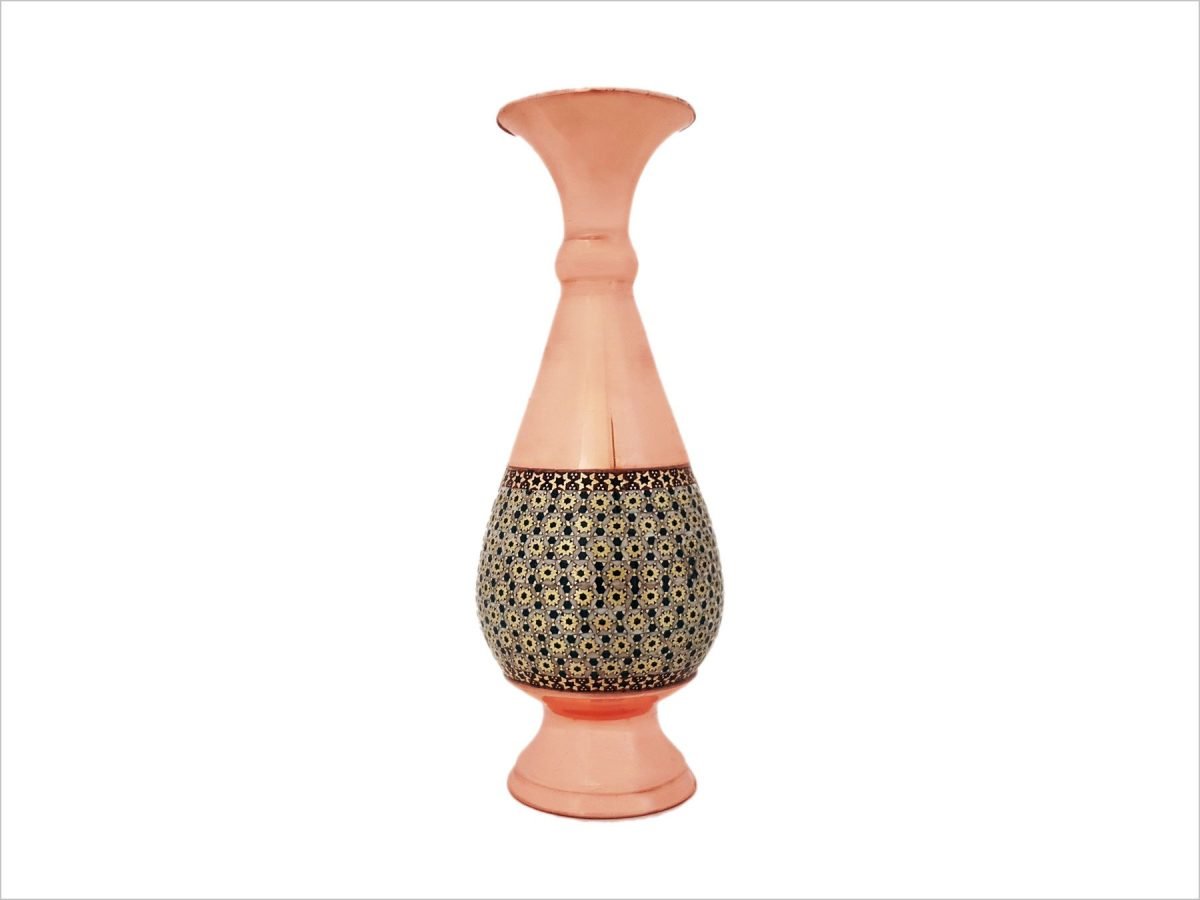 Persian Marquetry Decorative Vase