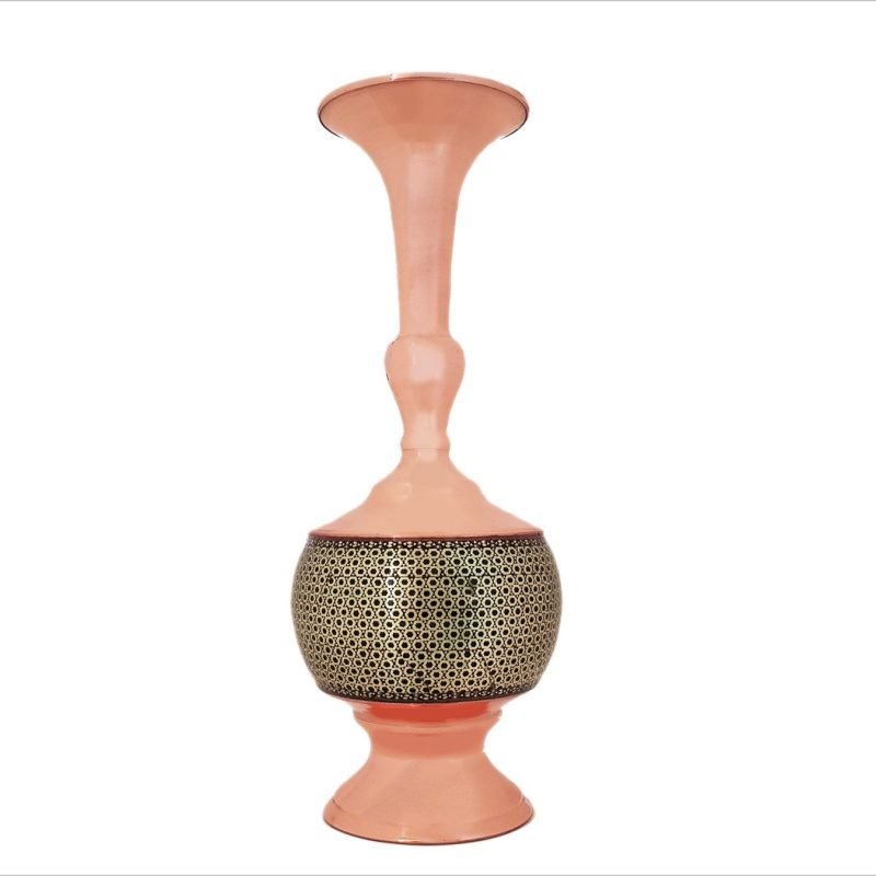 Persian Marquetry Decorative Vase - Cherry