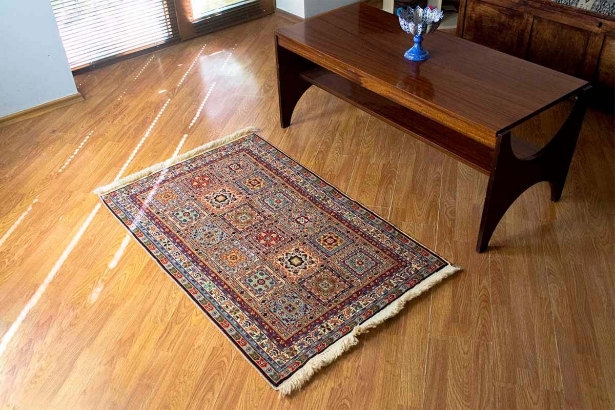Persian Rug Geometric Pattern