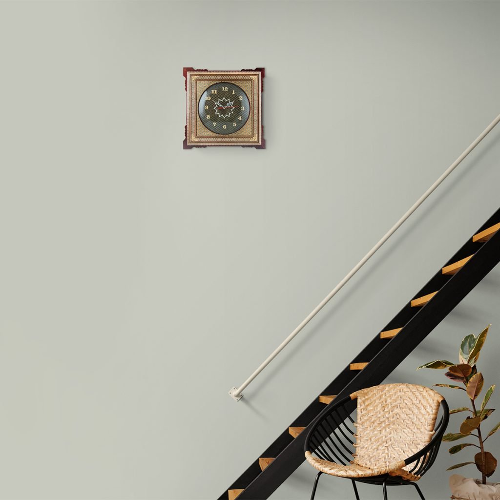 Persian Marquetry Wall Clock