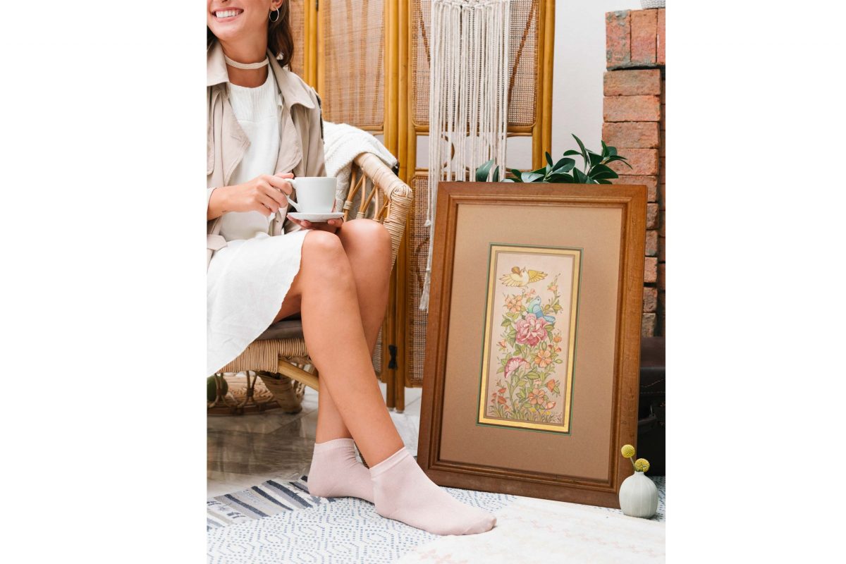 Persian Miniature Painting - Nightingales