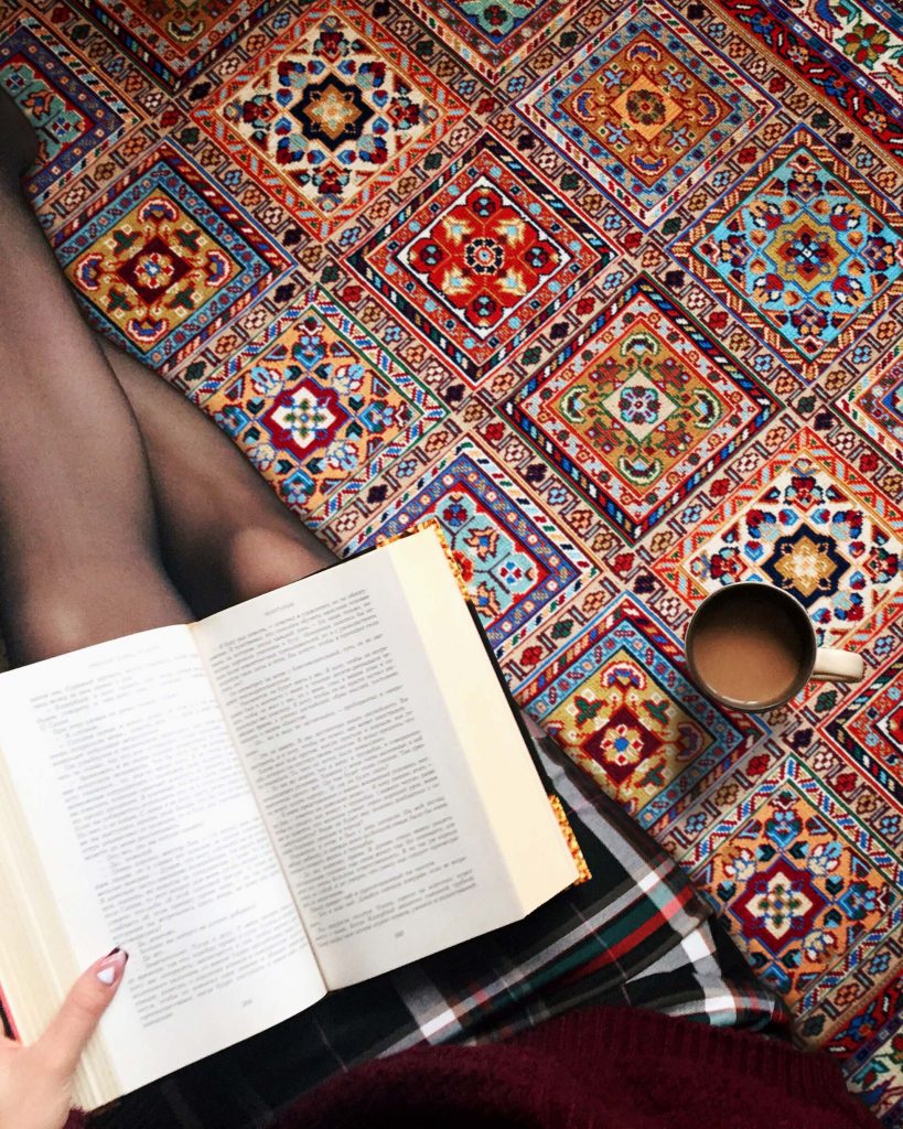 Persian Rug Geometric Pattern