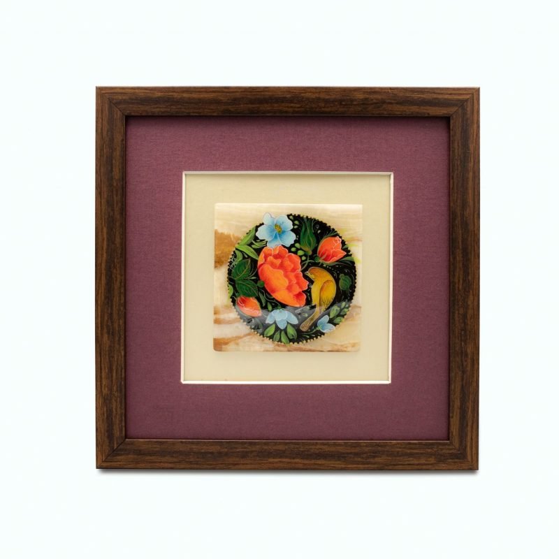 Persian Miniature Painting - Nightingale In Garden