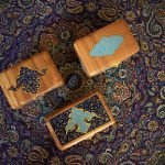 Persian-Watercolour-Painting-Wooden-Jewellery-Box-Craftestan