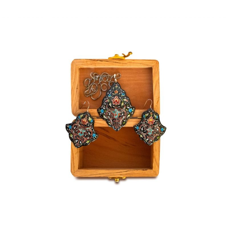 Wooden Jewellery Box Watercolour Painting