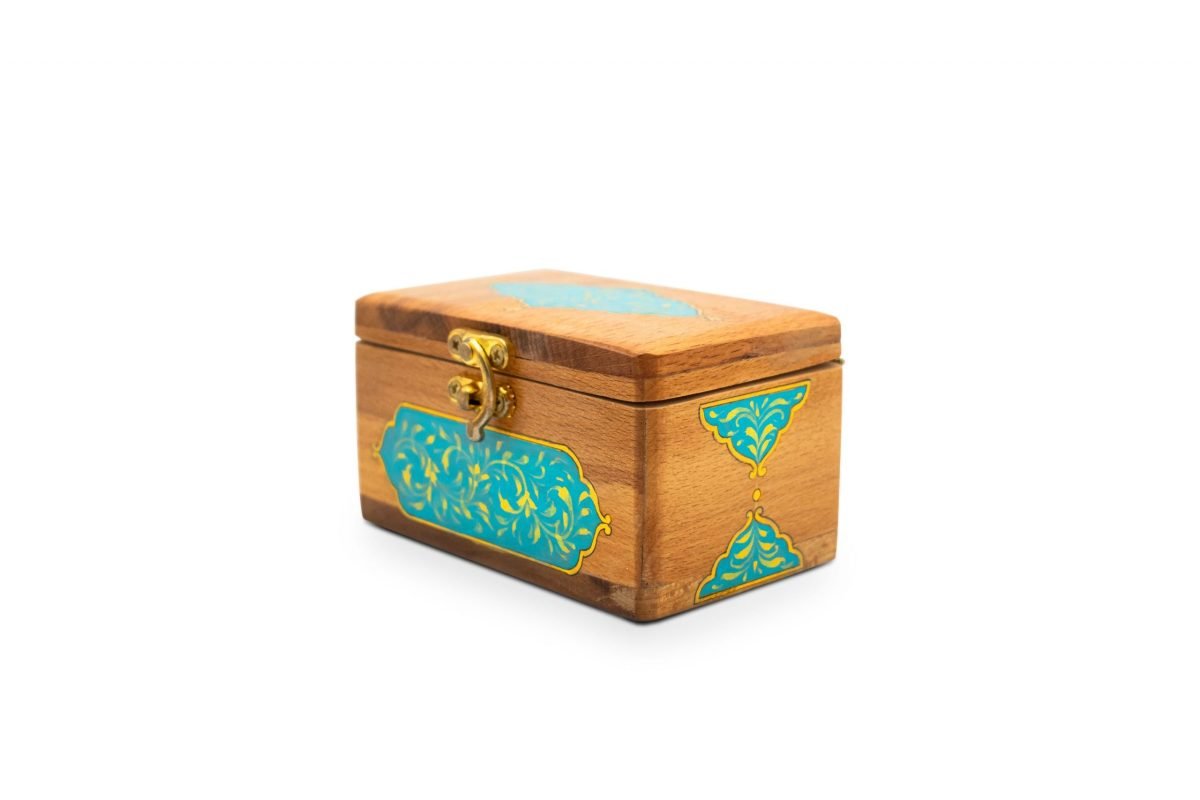 Wooden Jewellery Box Watercolour Painting