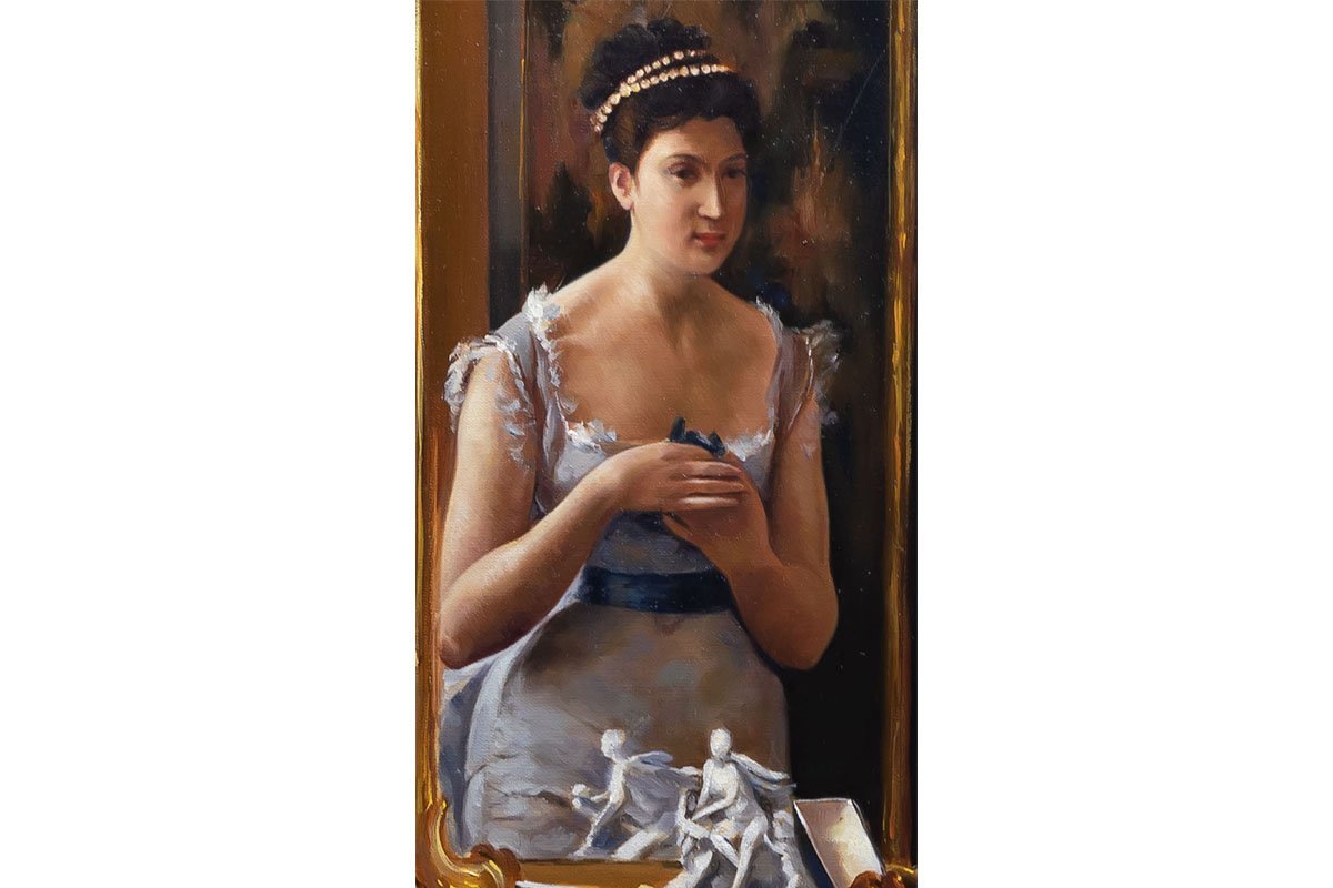 De Jonghe Looking Glass Replica on Craftestan - Timeless Artistry and Charm