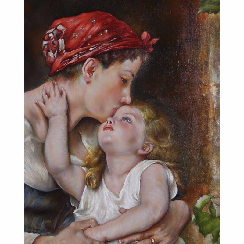 Léon Bazile Perrault's Mother with Child replica painting