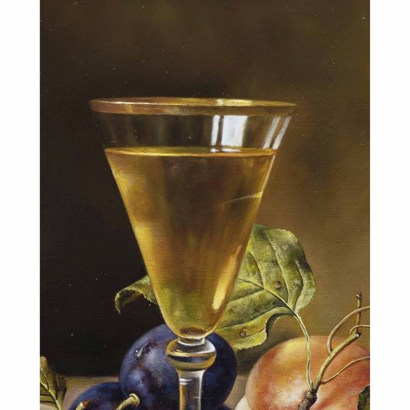 Meticulously crafted replica of Preyer's "Still-Life," featuring a harmonious arrangement of objects with stunning precision and inviting warmth.