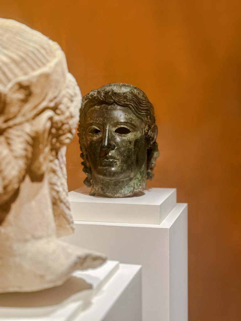 Head of Persian and Greek soldier; British Museum; Photo by Kianoush for Craftestan.